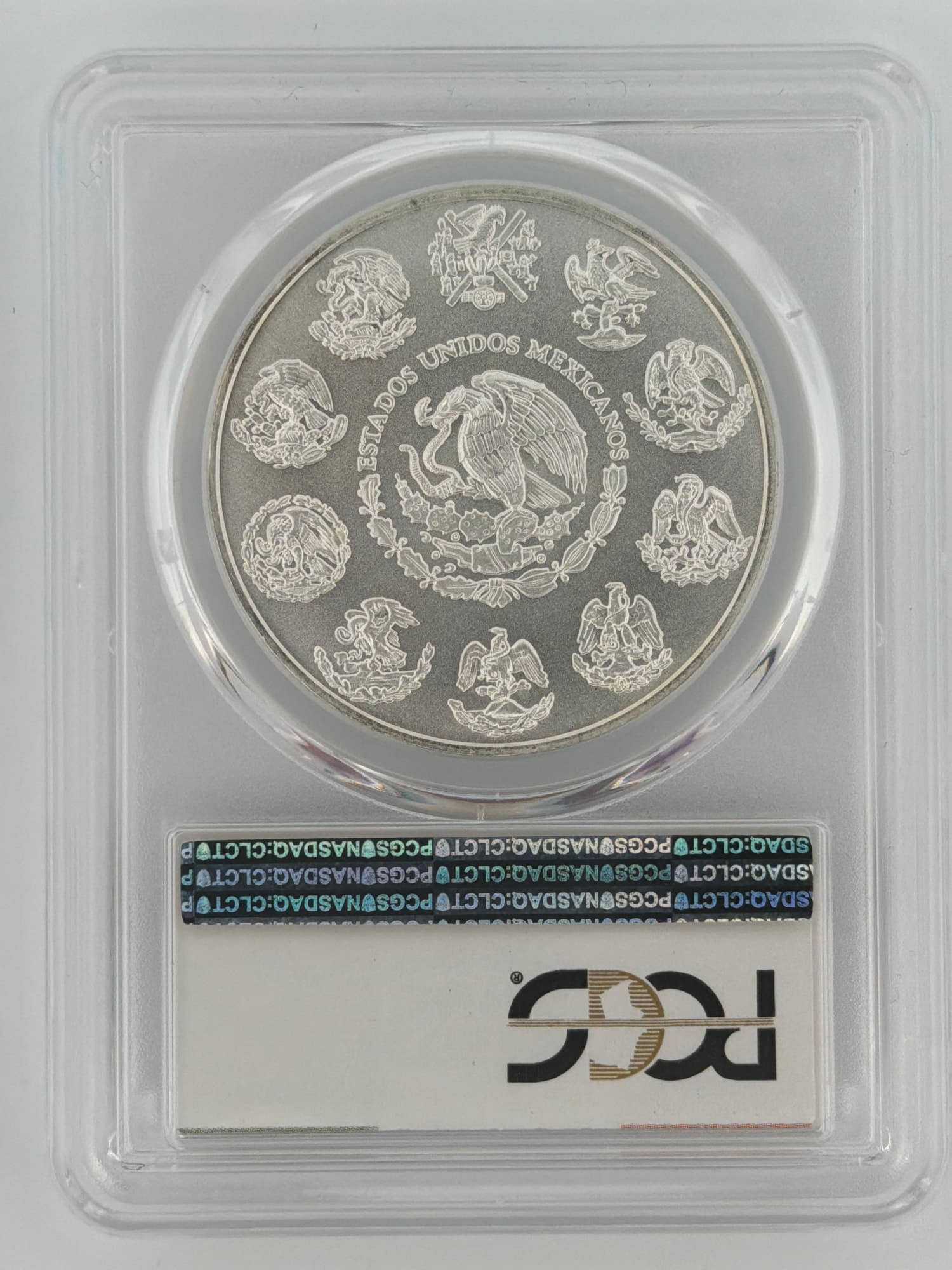 2016-Mo Mexico Silver Libertad 1 Onza PCGS MS70 - Alternate view
