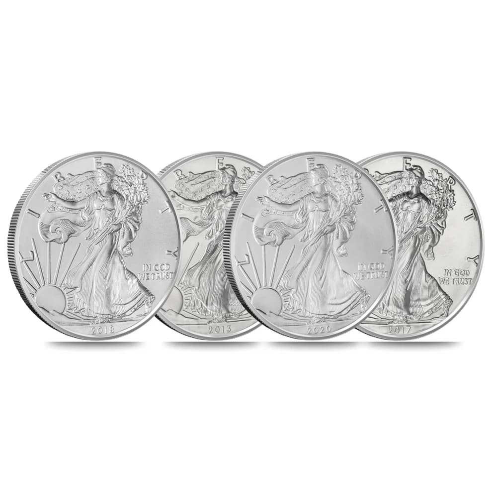 Silver American Eagle | 1 oz (Random Year) - American Silver Eagles from Lone Star Coins