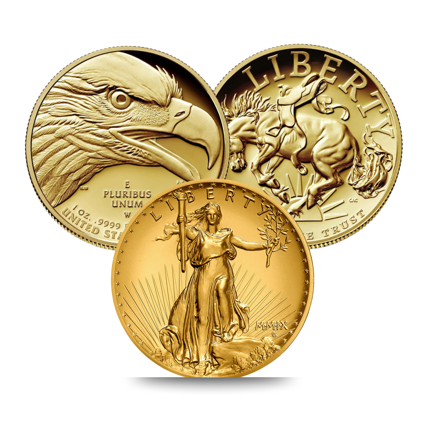 Rare & Ultra High Relief Gold