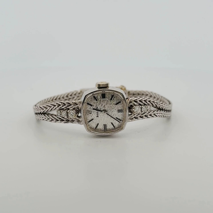 Rolex Ladies Winding 14k White Gold (8271)
