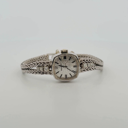 Rolex Ladies Winding 14k White Gold (8271)