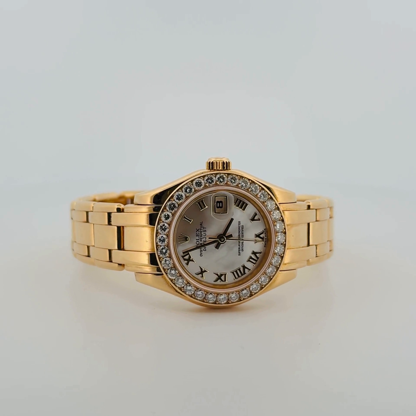 Rolex Ladies Datejust Pearlmaster (69298)