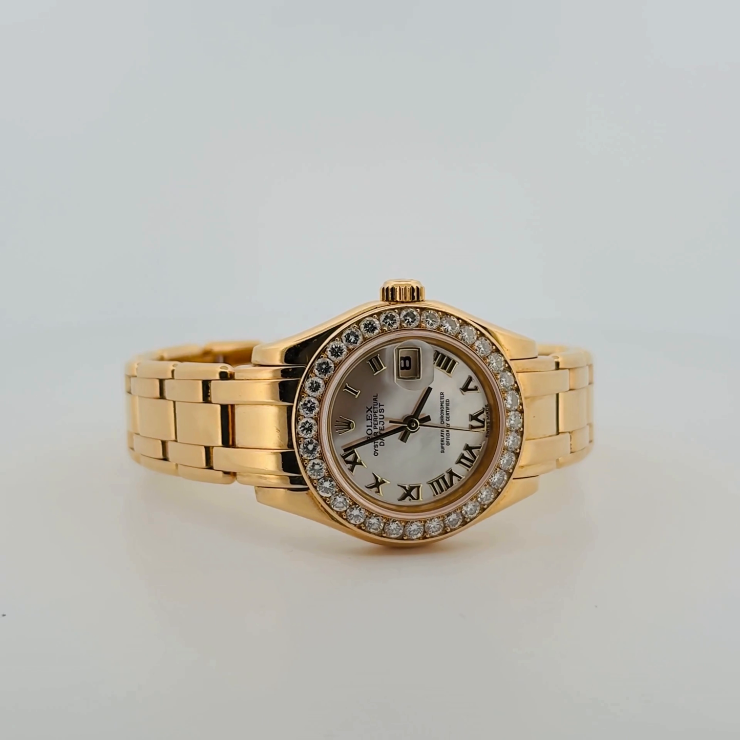 Rolex Ladies Datejust Pearlmaster (69298)