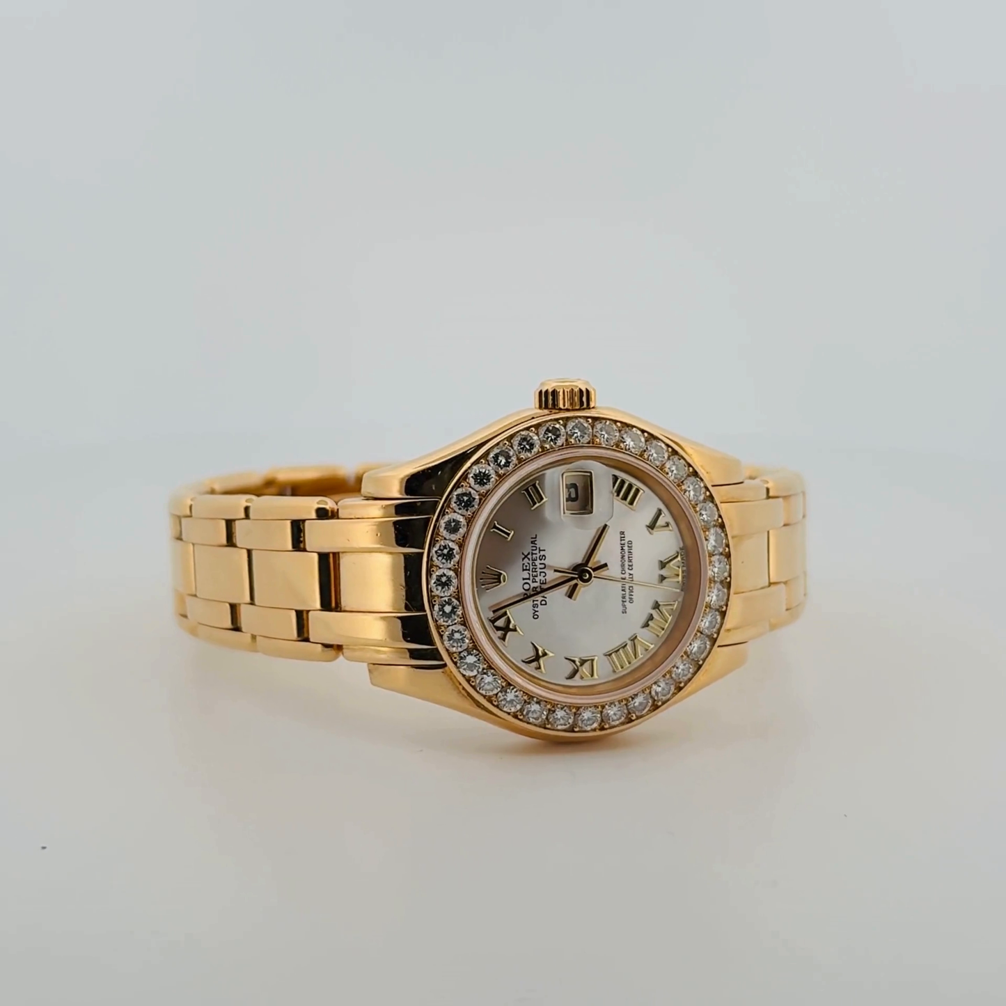 Rolex Ladies Datejust Pearlmaster (69298)