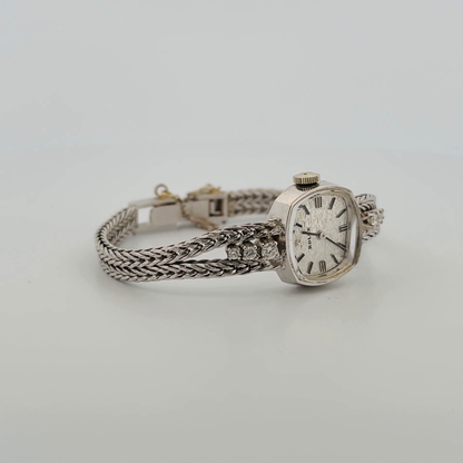 Rolex Ladies Winding 14k White Gold (8271)