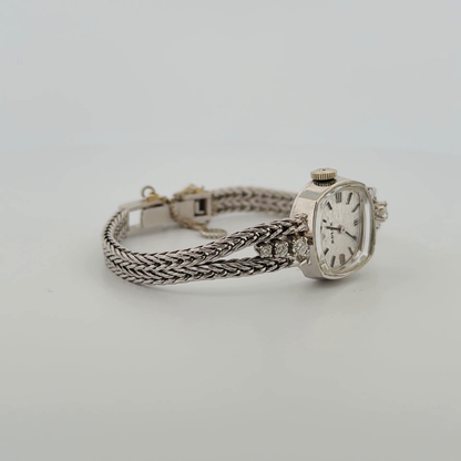 Rolex Ladies Winding 14k White Gold (8271)