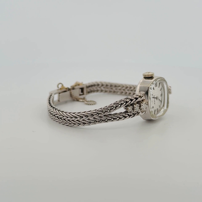 Rolex Ladies Winding 14k White Gold (8271)