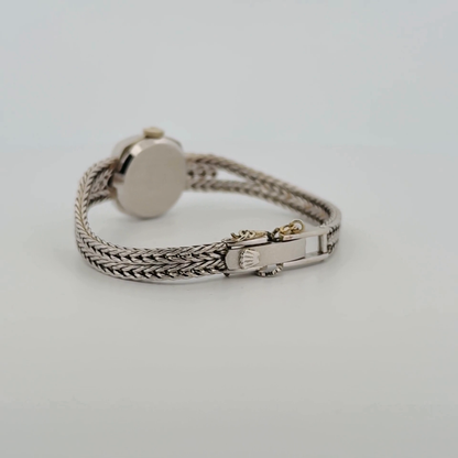 Rolex Ladies Winding 14k White Gold (8271)