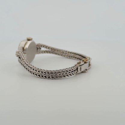 Rolex Ladies Winding 14k White Gold (8271)