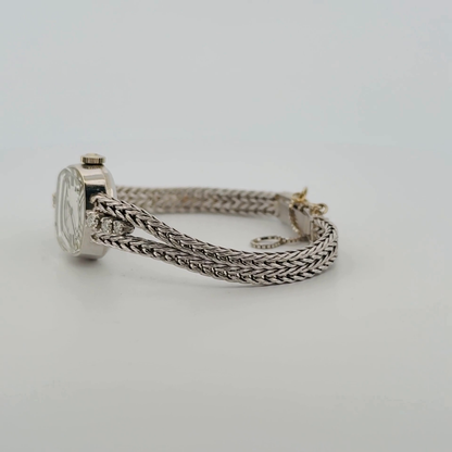 Rolex Ladies Winding 14k White Gold (8271)