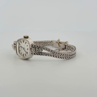 Rolex Ladies Winding 14k White Gold (8271)