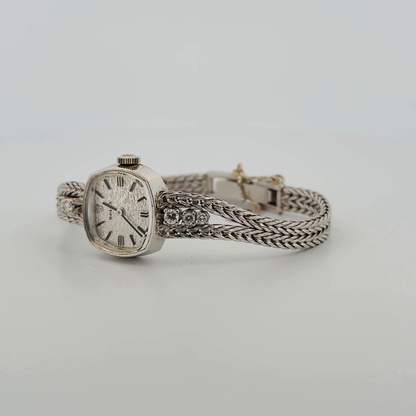 Rolex Ladies Winding 14k White Gold (8271)