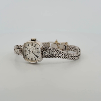Rolex Ladies Winding 14k White Gold (8271)