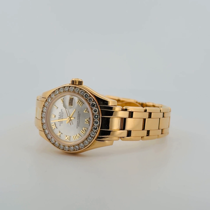 Rolex Ladies Datejust Pearlmaster (69298)