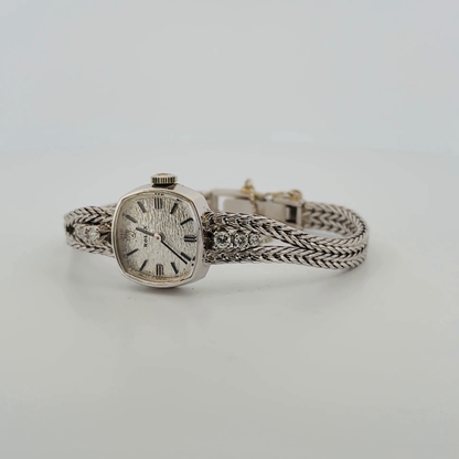 Rolex Ladies Winding 14k White Gold (8271)