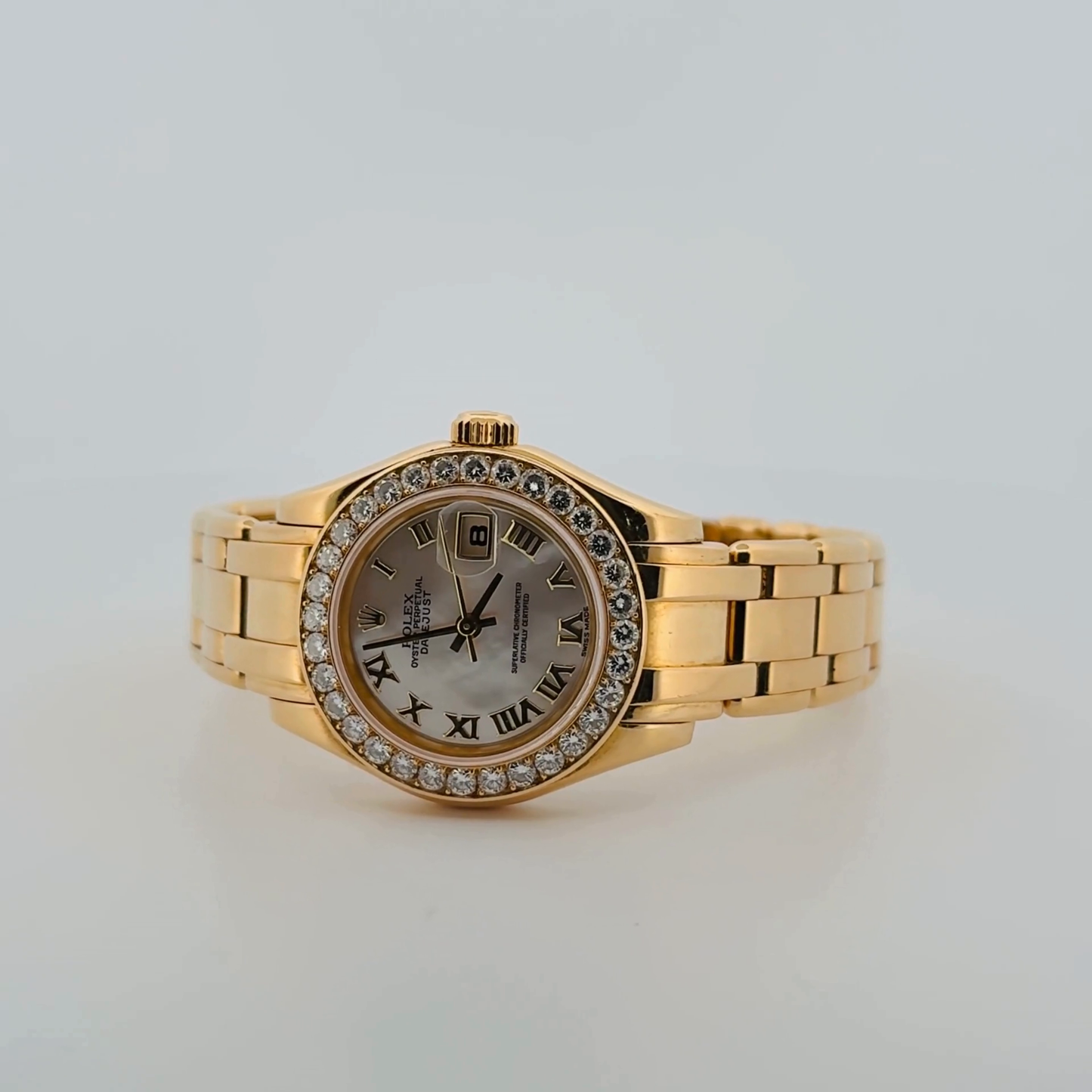 Rolex Ladies Datejust Pearlmaster (69298)