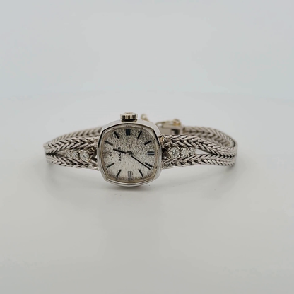 Rolex Ladies Winding 14k White Gold (8271)