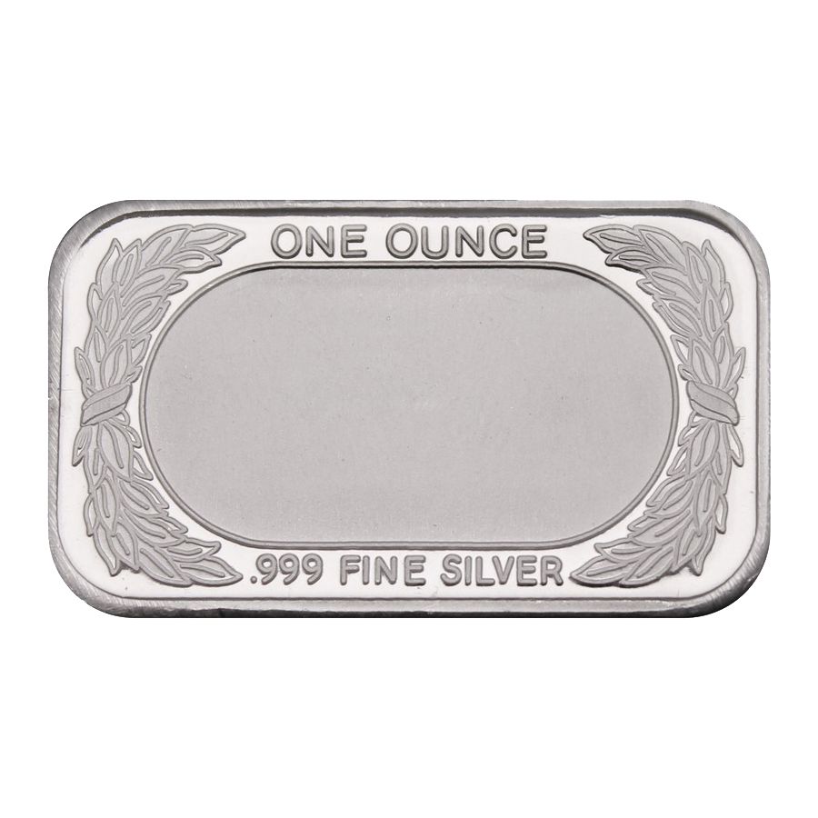 SilverTowne American Flag 1 oz Silver Bar