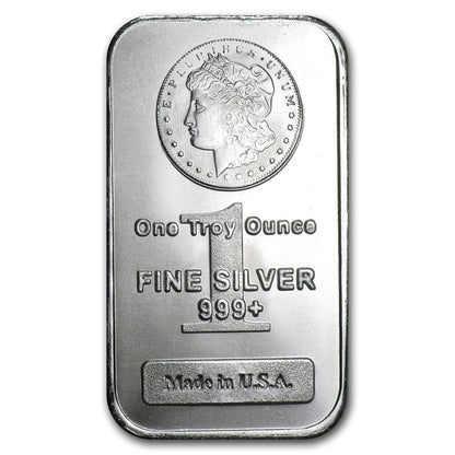 Morgan Design 1 oz Silver Bar