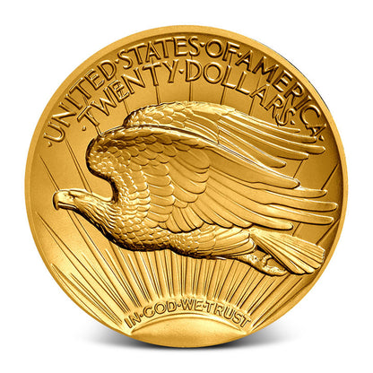 2009 Ultra High Relief Gold Double Eagle | 1 oz (Box + CoA)