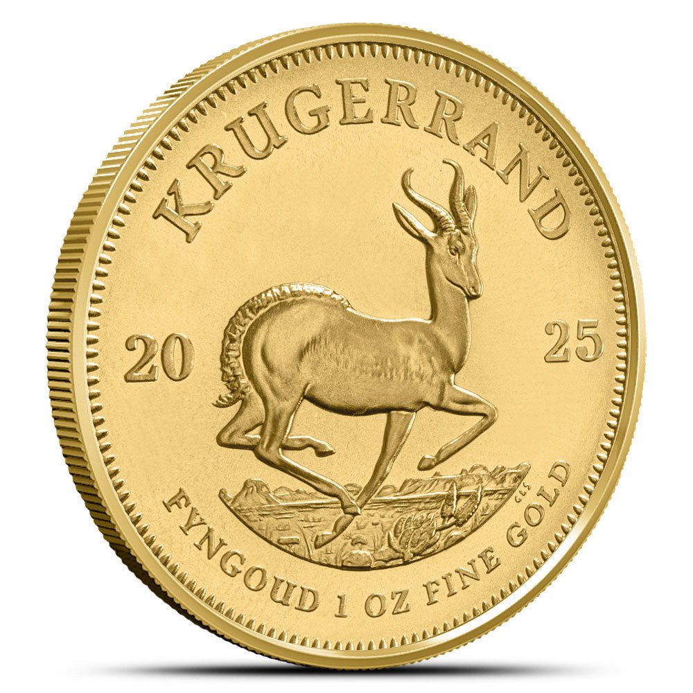 Gold Krugerrand | 1 oz (Random Year) - Lone Star Coins