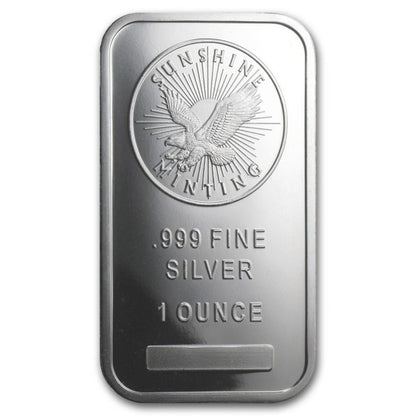 Sunshine Mint 1 oz Silver Bar