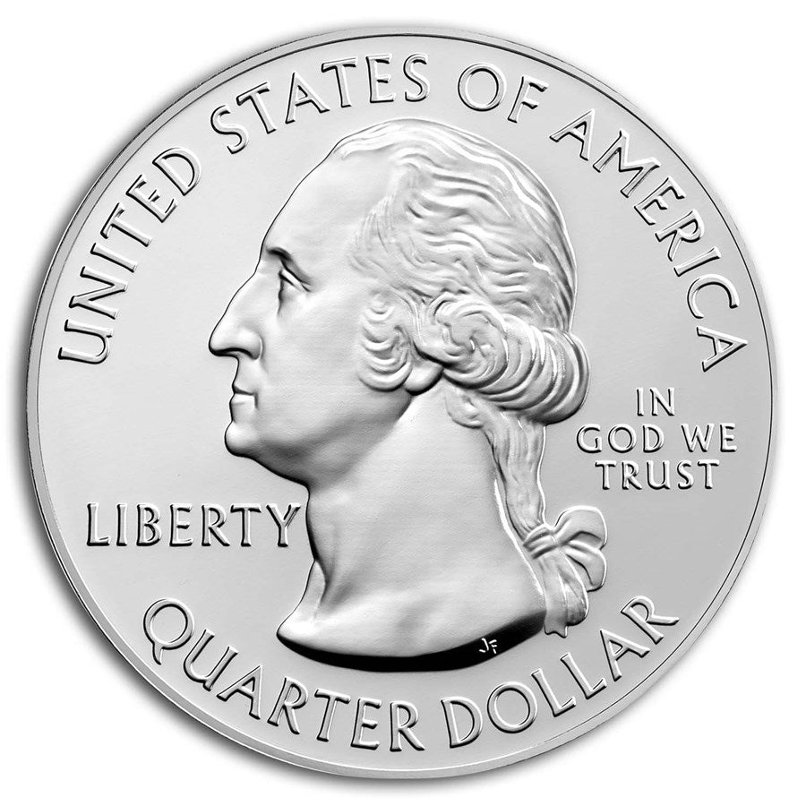 2019 5 oz Silver ATB San Antonio Missions National Hist Park TX