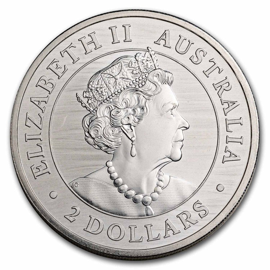2020 Australia Silver $2 Wildlife Coin | 2 oz (BU)