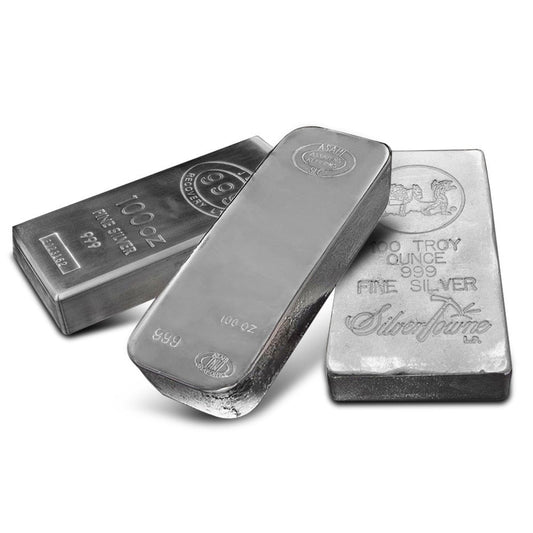 Silver Bar | 100 oz - Lone Star Coins