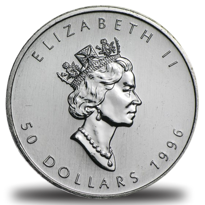 1996 Platinum Canadian Maple Leaf | 1 oz
