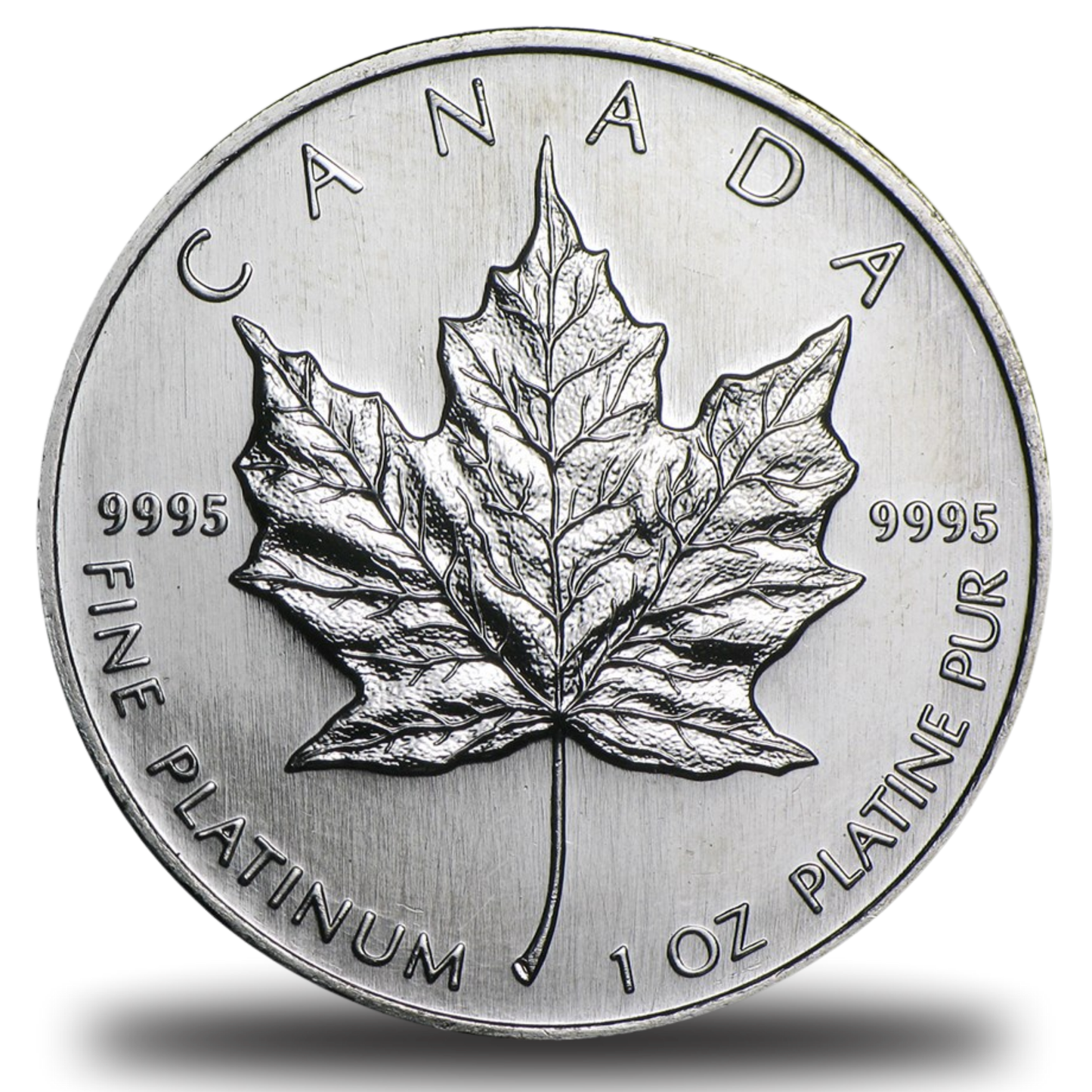 1996 Platinum Canadian Maple Leaf | 1 oz
