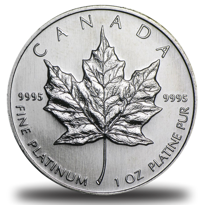 1996 Platinum Canadian Maple Leaf | 1 oz