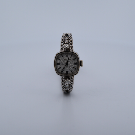 Rolex Ladies Winding 14k White Gold (8271)