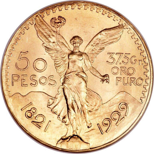 Gold Mexican 50 Peso | 1.205 oz