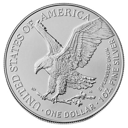 2025-(P) Eagle Privy 1 oz American Silver Eagle Coin